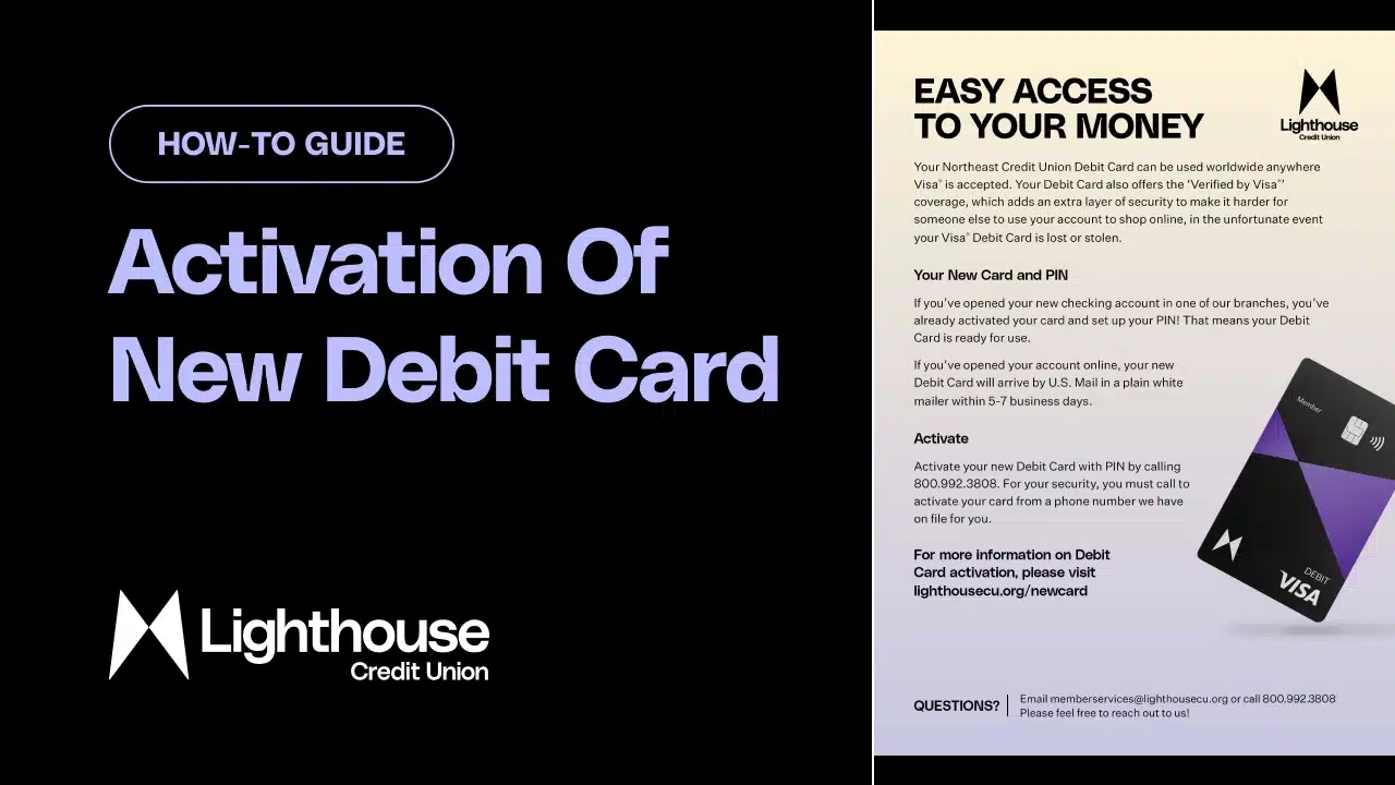 Activation of New Debit Card How-To Guide