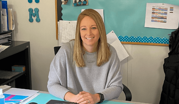 Amy Goes Above and Beyond for Her Classroom