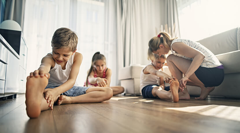 5 Ways To Keep Kids Active Indoors