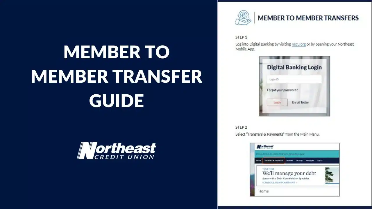 Member to Member Transfer How-To Guide